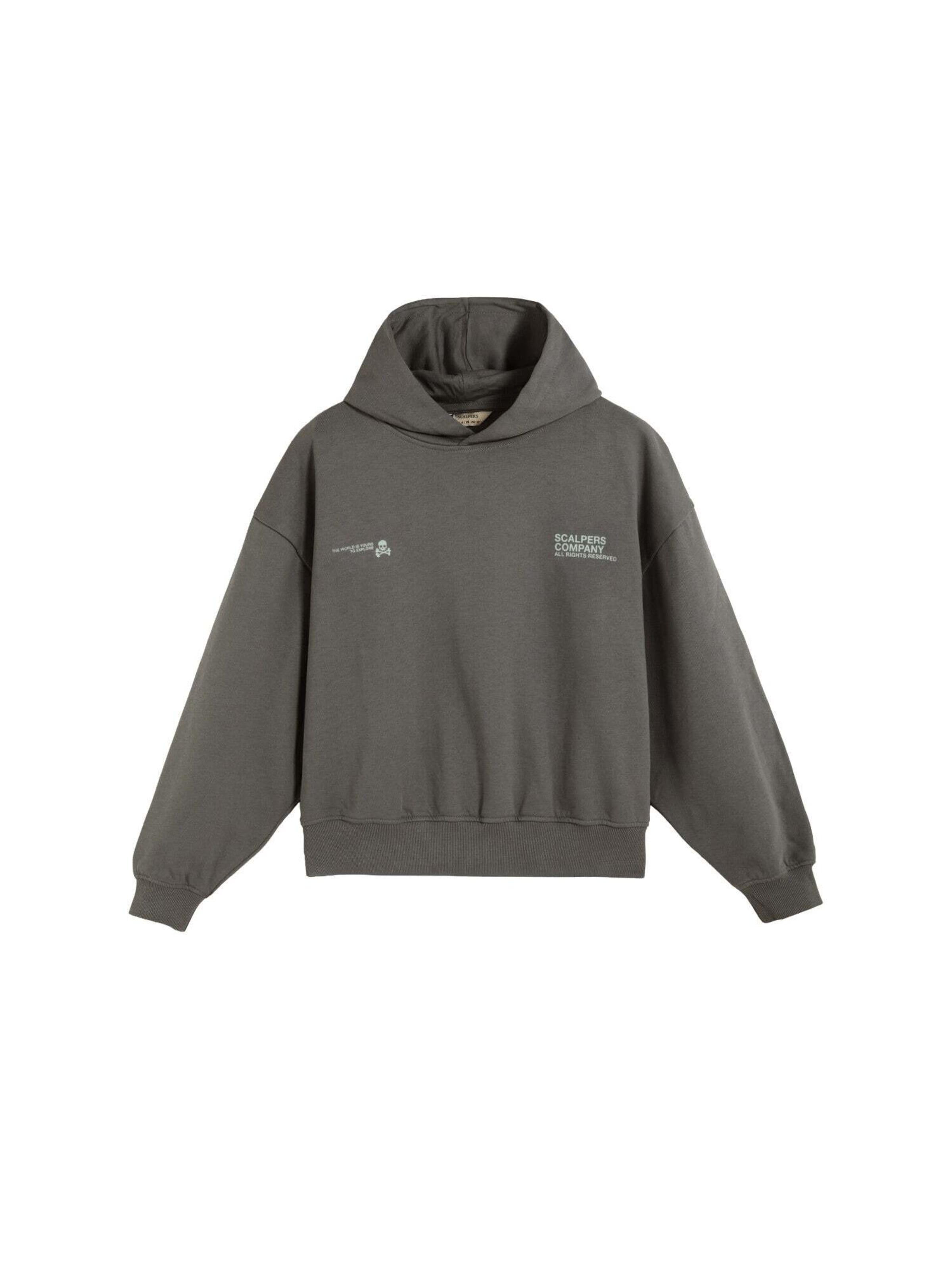 Scalpers Sweatshirt i grön: framsida