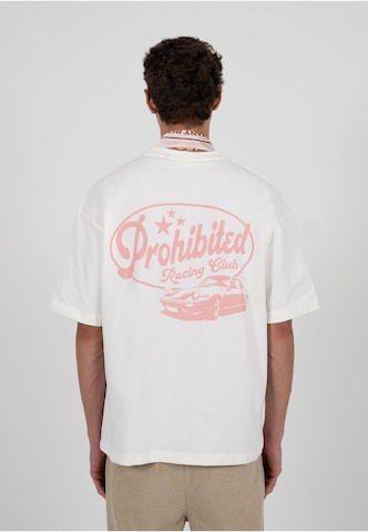 Prohibited - Camiseta 'Tuning Club' en rosa: frente