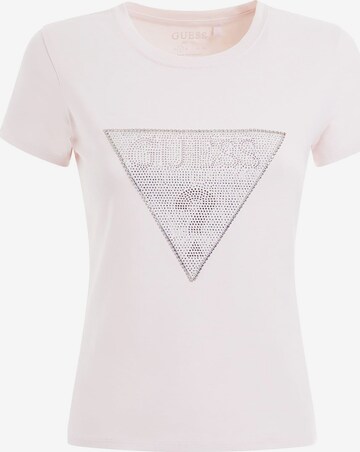 GUESS - Camiseta en rosa: frente