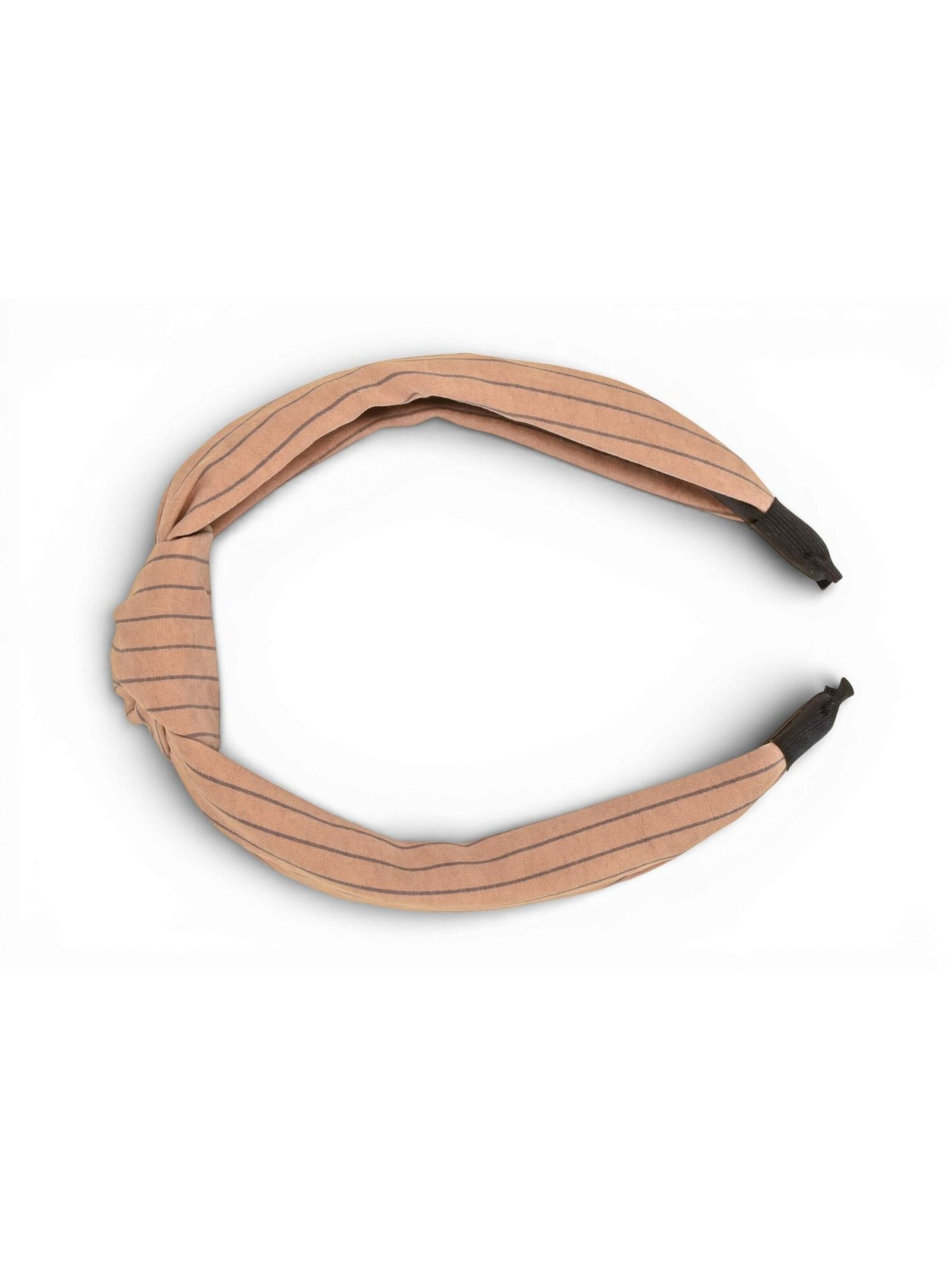 styleBREAKER Haarschmuck 'Haarreif Gestreift mit Twist Knoten'‌‌ in Braun