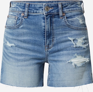 American Eagle Regular Jeans in Blauw: voorkant