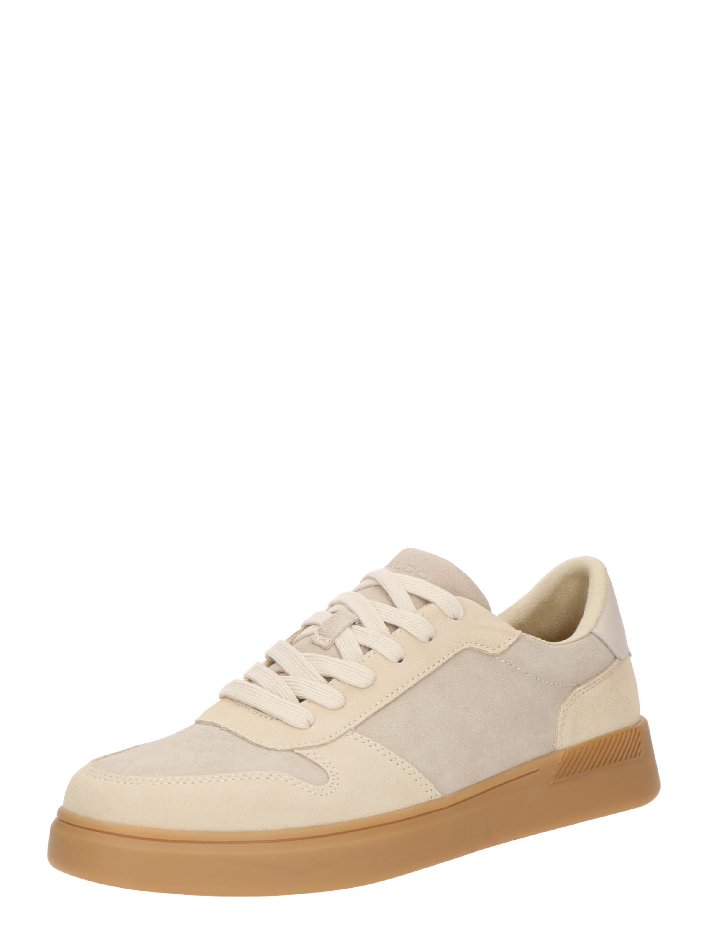 ALDO Platform trainers in Beige: front