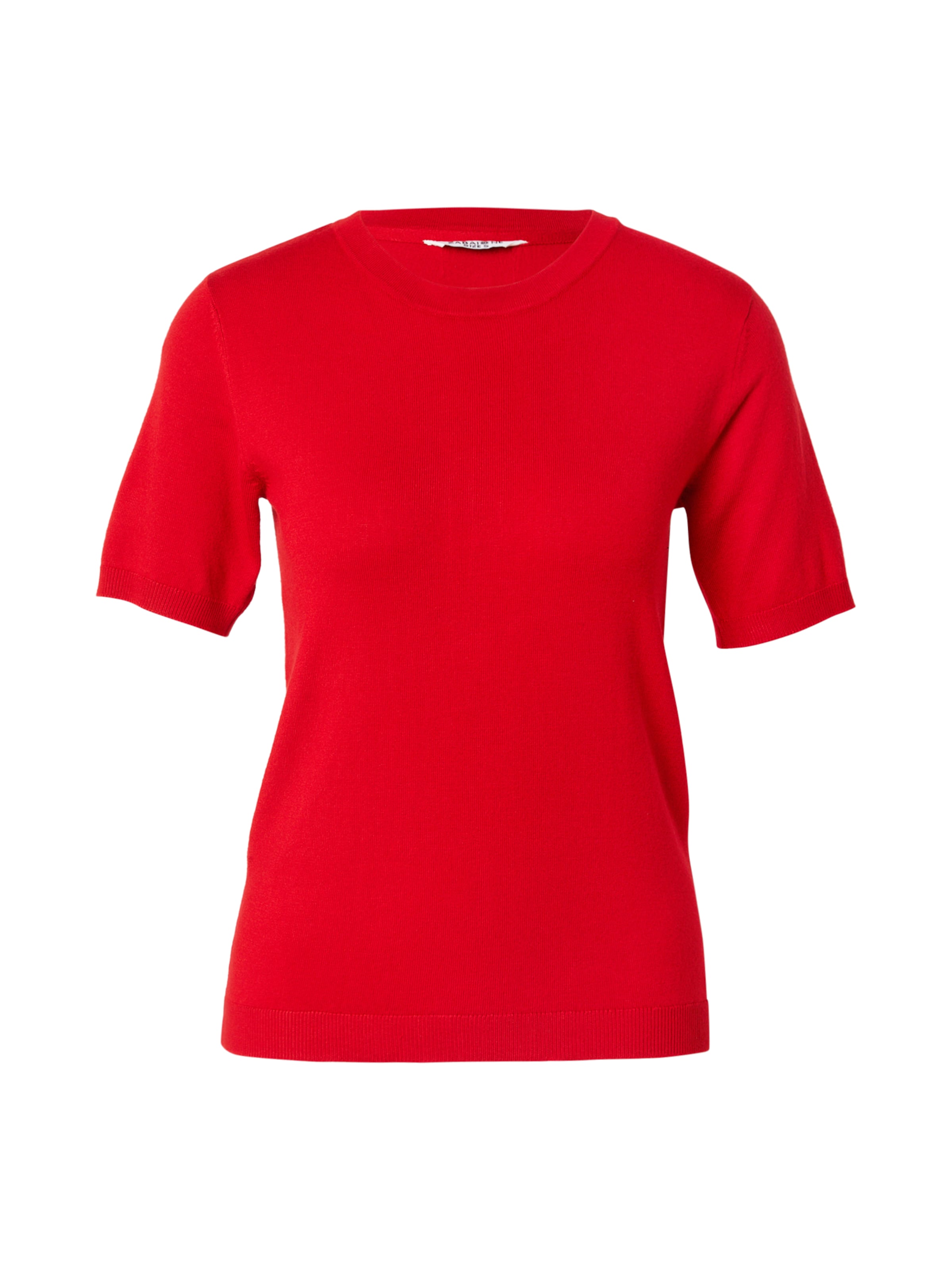 ZABAIONE Svetr 'Wi44nnie' – červená: přední strana