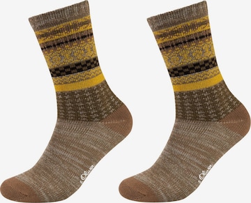 s.Oliver Socks in Brown: front