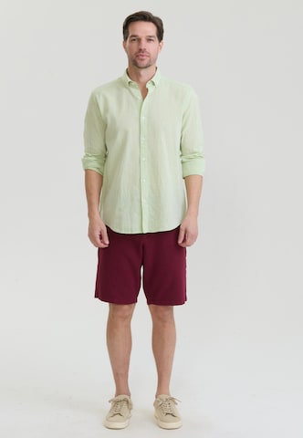 Coupe regular Chemise business Felix Hardy en vert