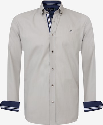 Sir Raymond Tailor Overhemd 'Patty' in Grijs: voorkant