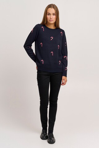Oxmo Pullover 'Christel' in Blau