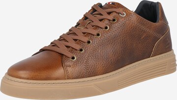 BULLBOXER Sneakers laag in Bruin: voorkant