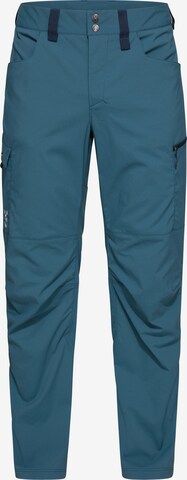 Haglöfs Outdoor Pants in Blue: front