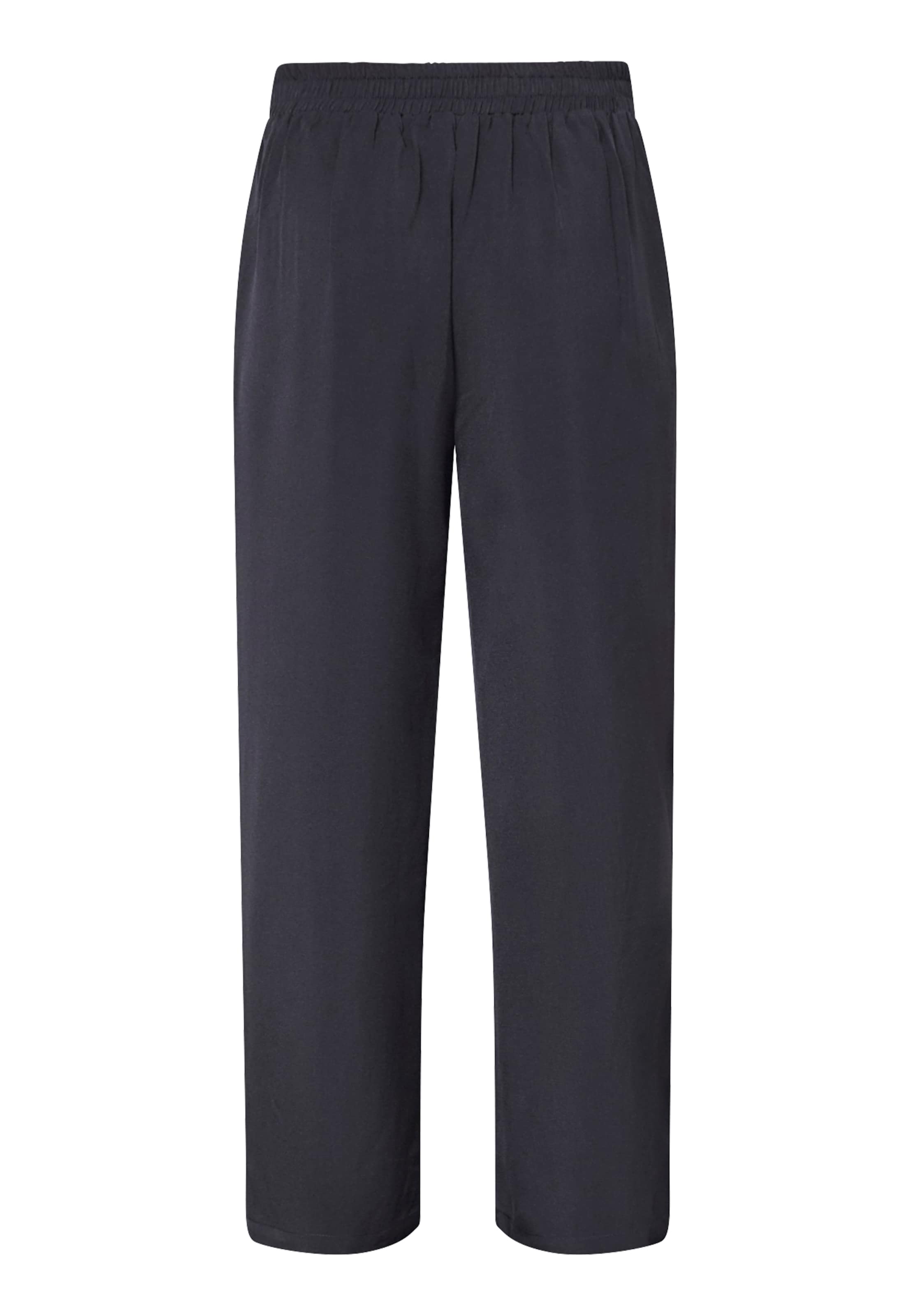 Wide leg Pantaloni con pieghe 'VIKSA' di SISTERS POINT in nero