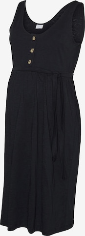 MAMALICIOUS - Vestido de verano 'Evi Lia' en negro: frente