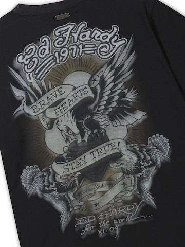 T-Shirt Ed Hardy en noir