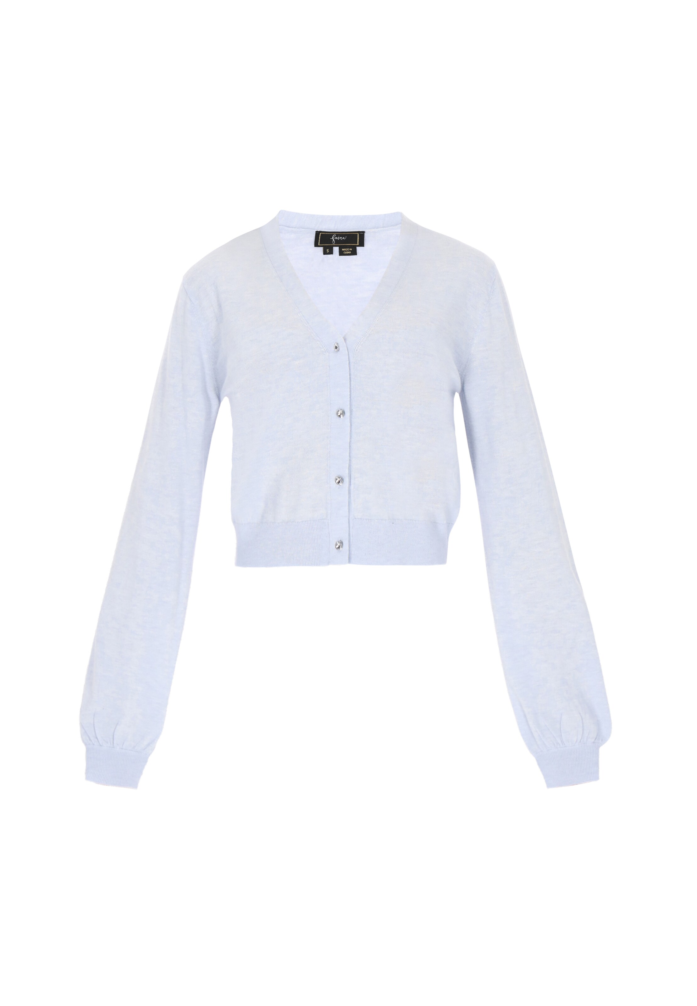 Cardigan faina en bleu : devant