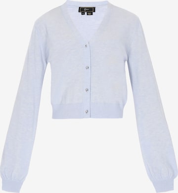 Cardigan faina en bleu : devant