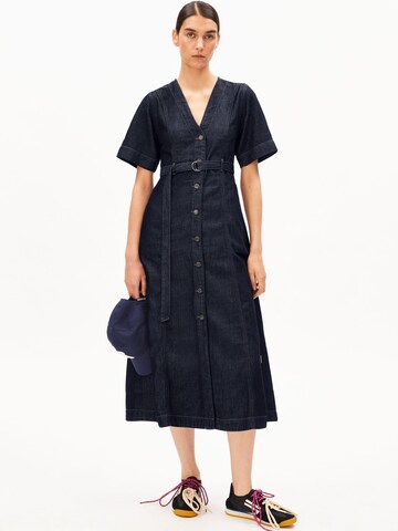 ARMEDANGELS Jurk in Blauw: voorkant