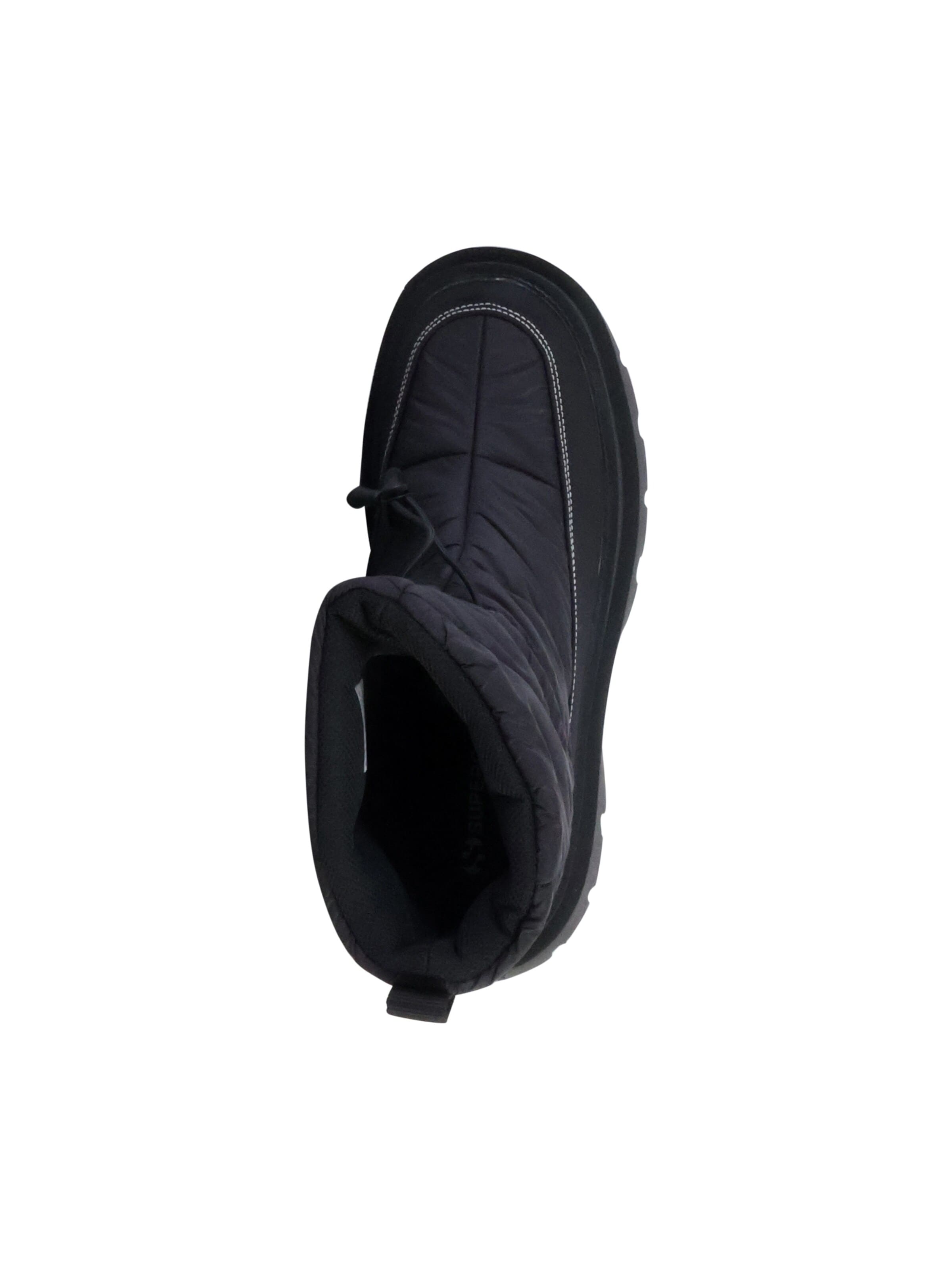 SUPERGA Botki po kostki w kolorze czarny