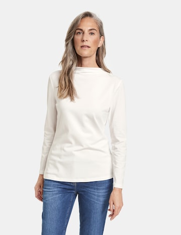 GERRY WEBER Shirt in Wit: voorkant