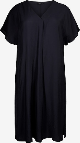 Robe 'CAKAM' Zizzi en noir : devant