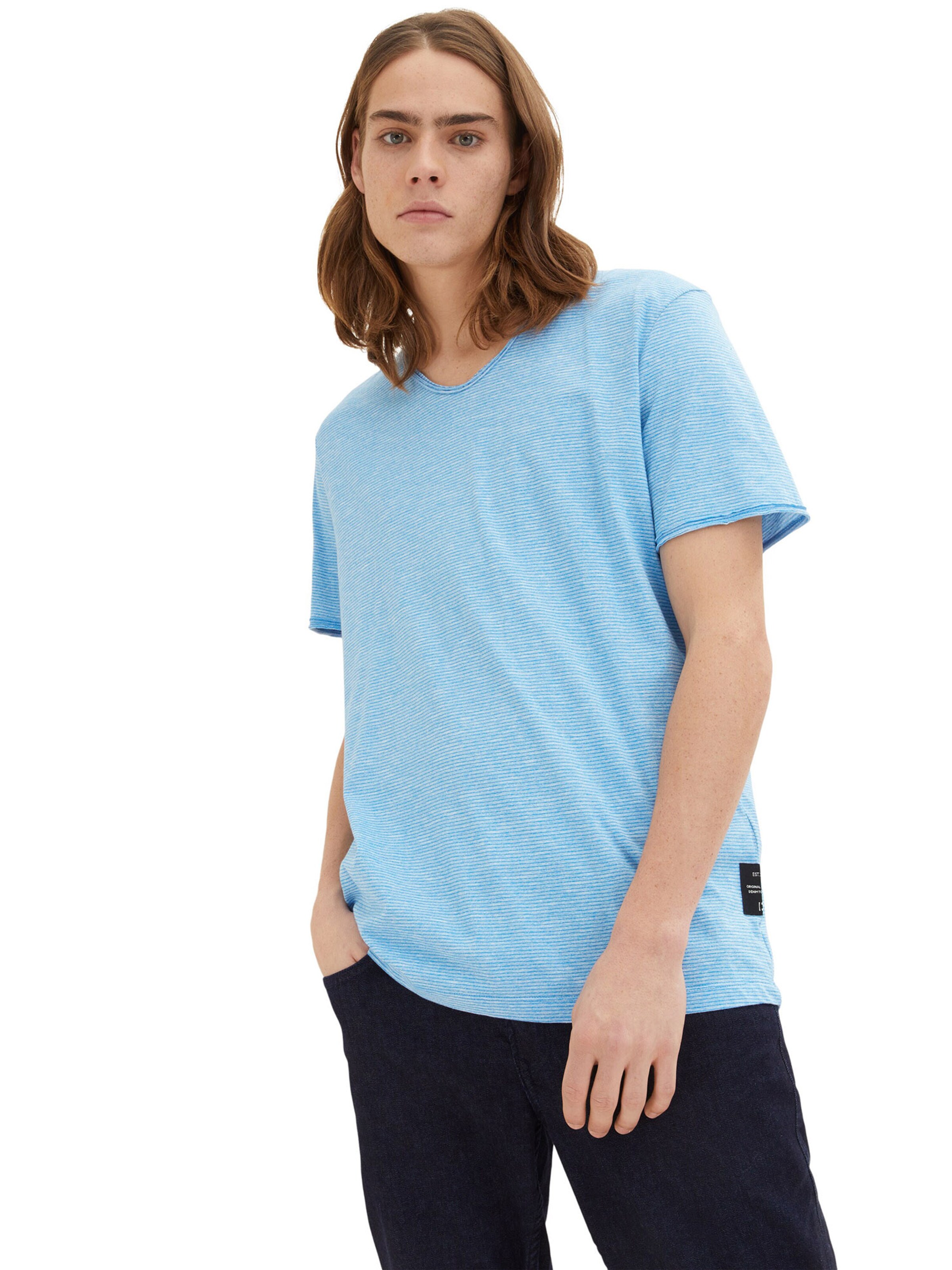 TOM TAILOR DENIM Shirt in Blue