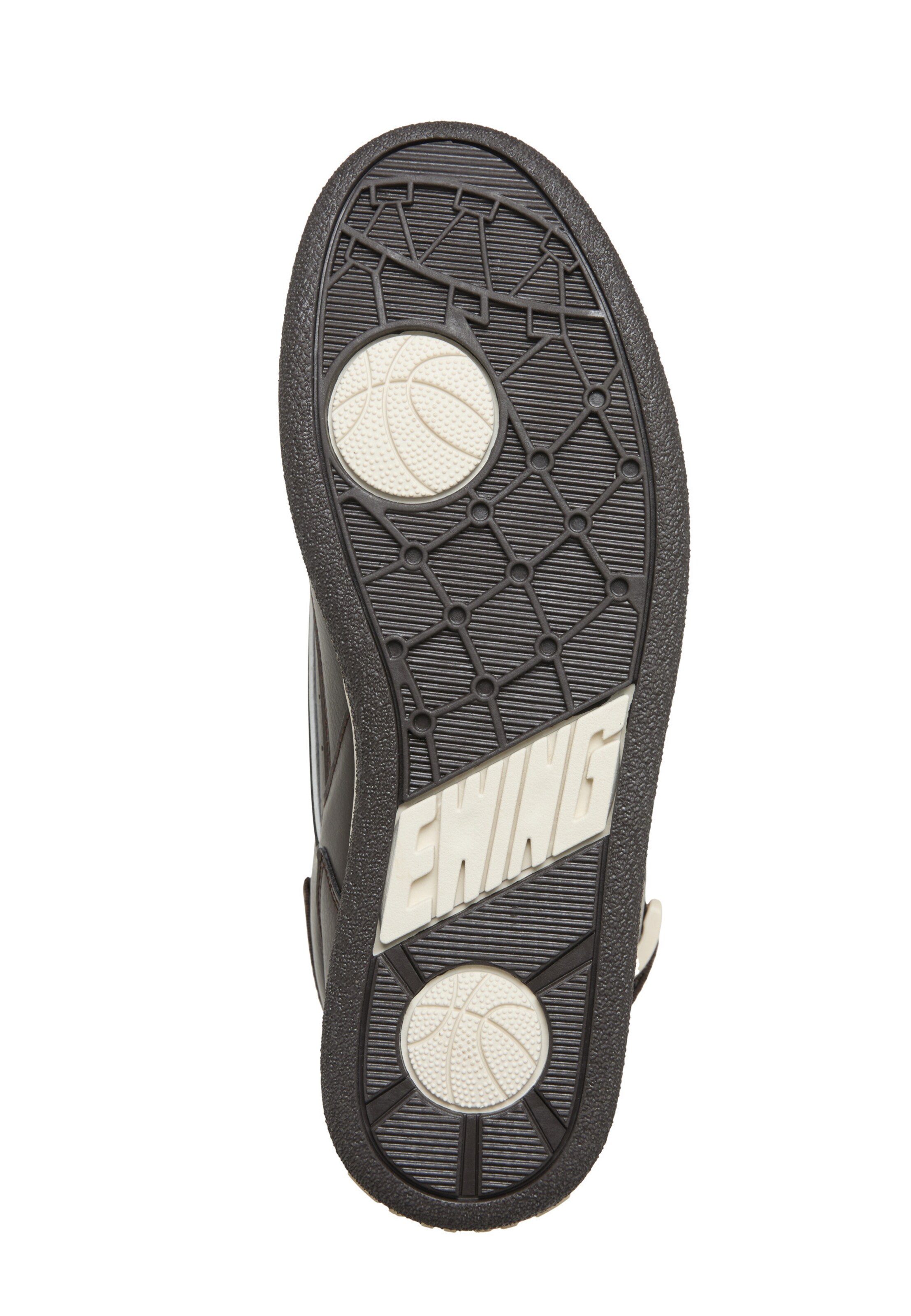 Baskets hautes 'Rebound Core 33' Ewing en marron