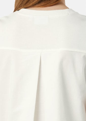 T-shirt comma casual identity en blanc