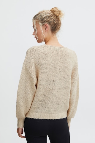 b.young Pullover in Beige
