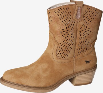 MUSTANG Booties in Brown: front