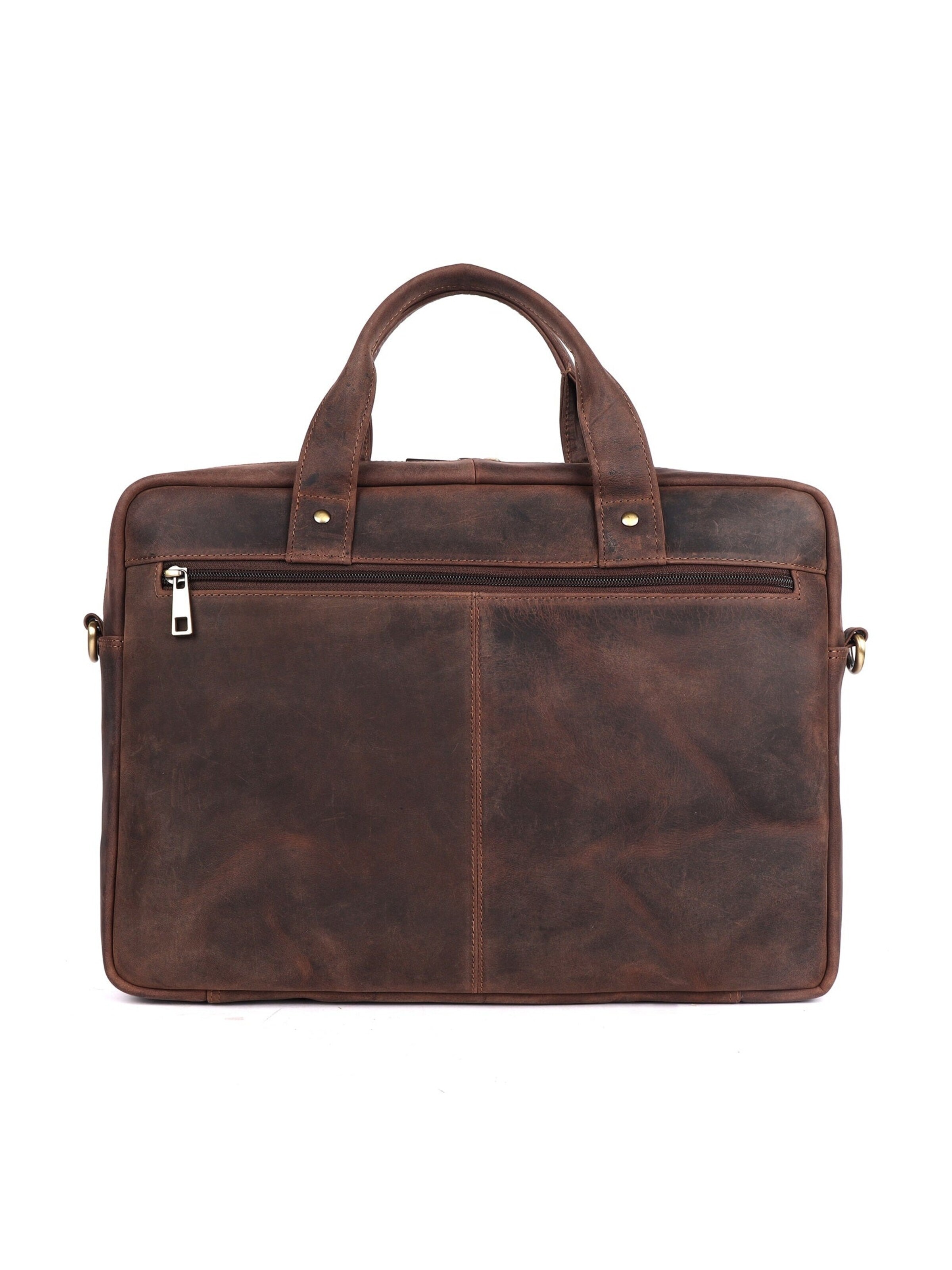 Benthill Laptop Bag in Brown