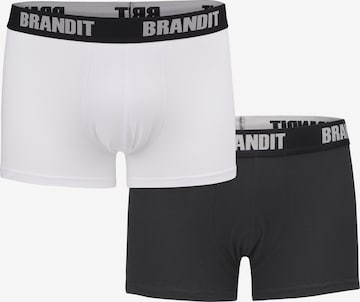 Brandit - Calzoncillo boxer en negro: frente