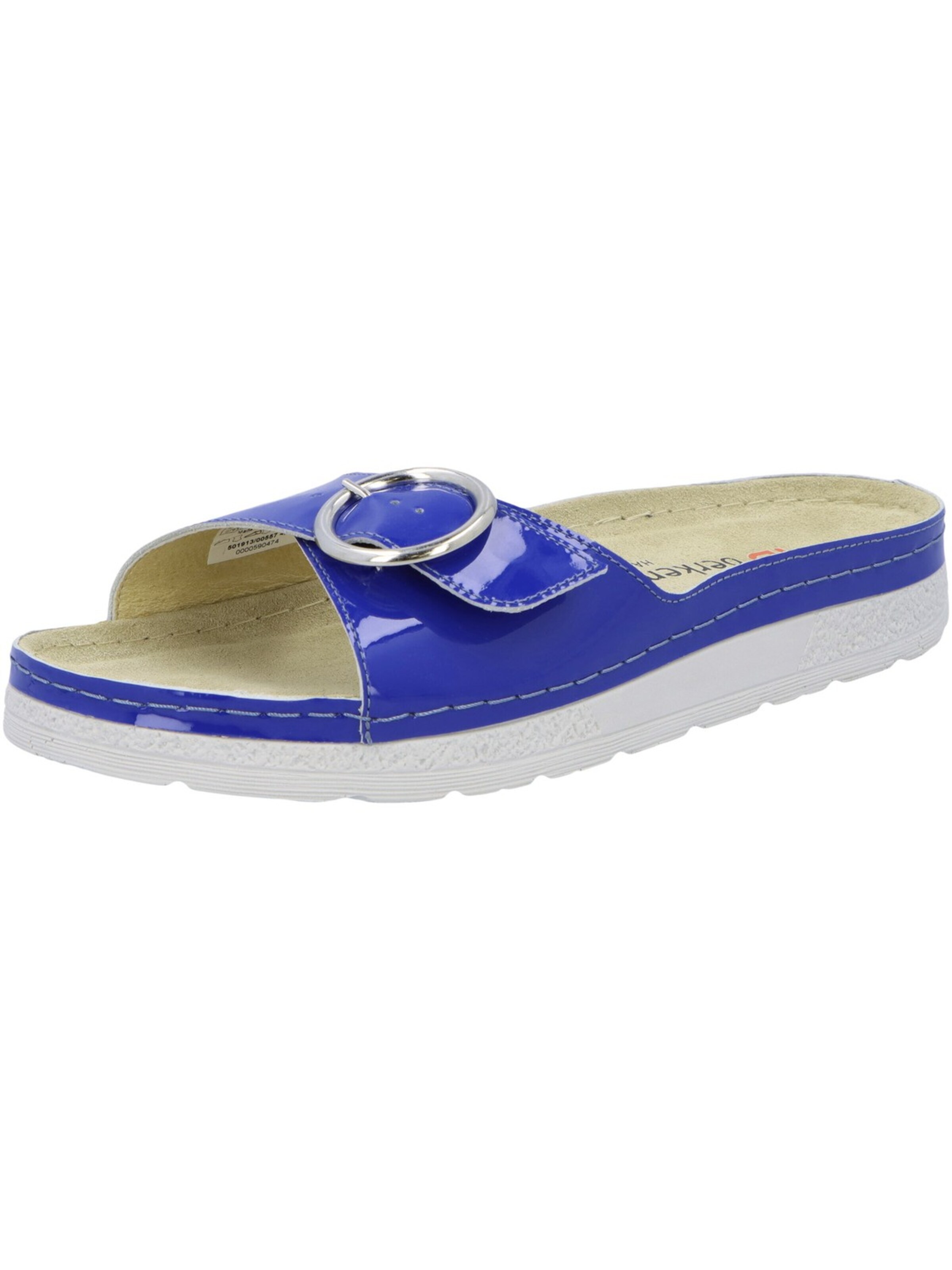 BERKEMANN Mules 'Tori' in Blue: front