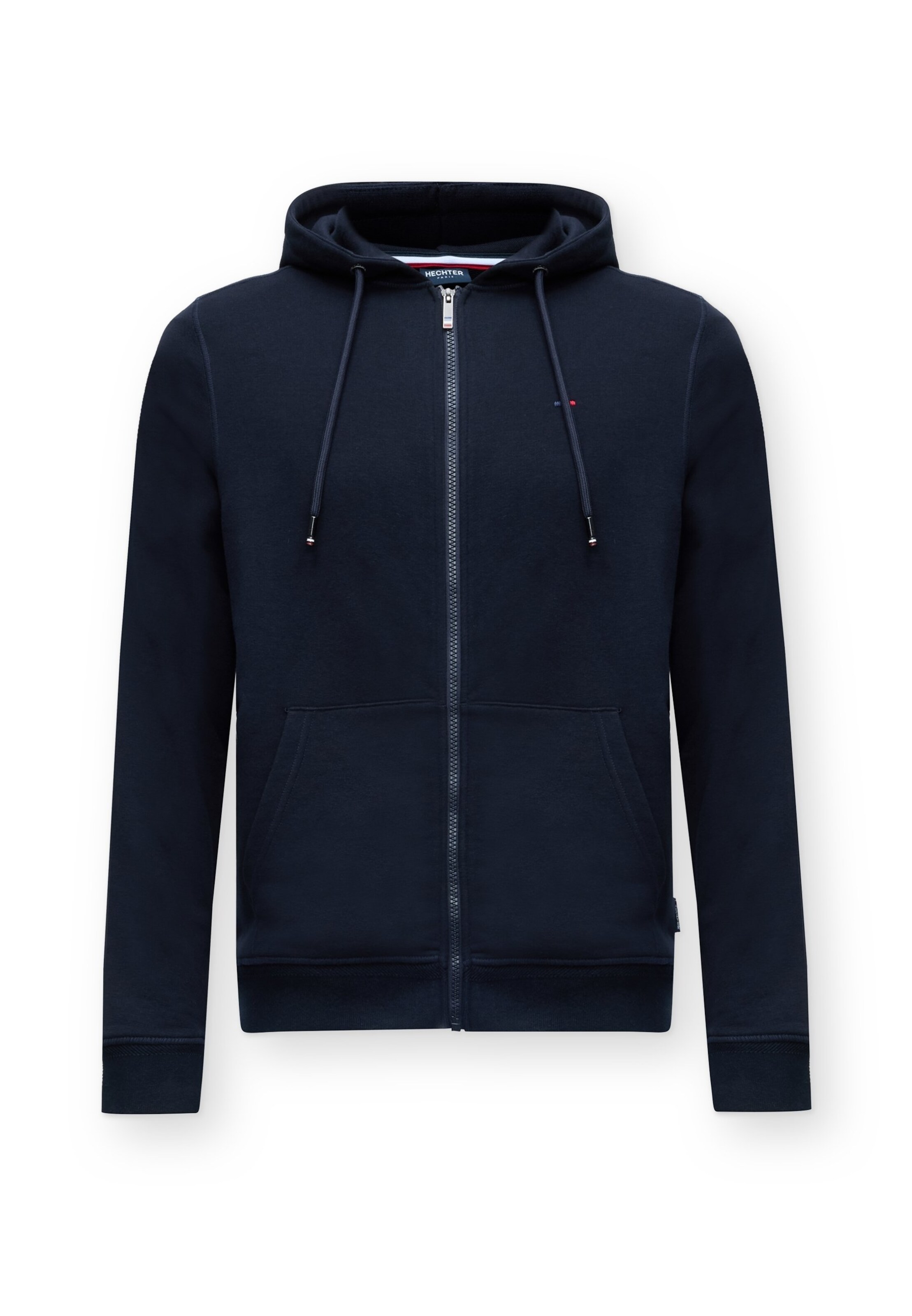 HECHTER PARIS Sweatjacke in Blau: Vorderseite