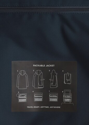 MANGO MAN Between-Season Jacket 'Elio' in Blue