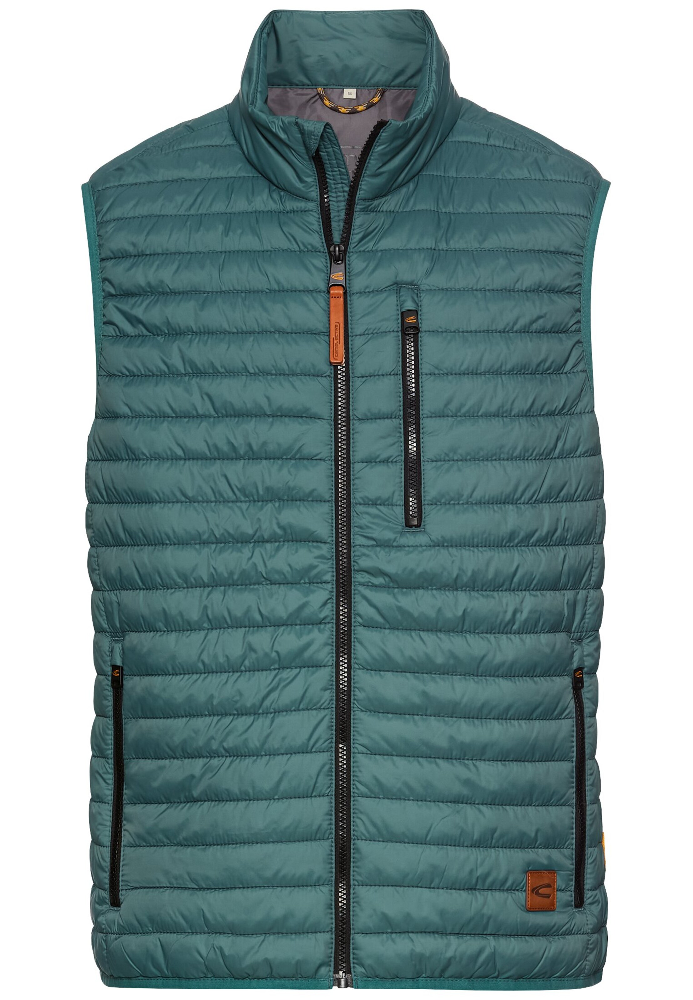 CAMEL ACTIVE Жилетка в Зеленый: спереди