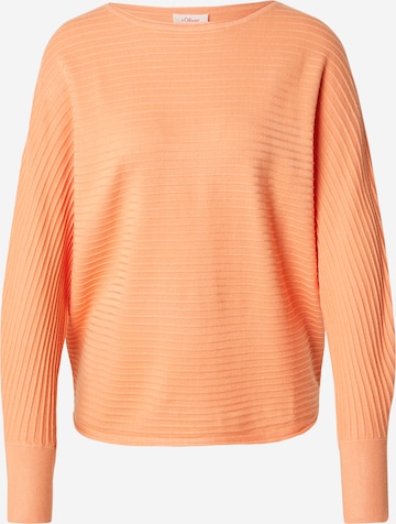 Pull-over s.Oliver en orange : devant