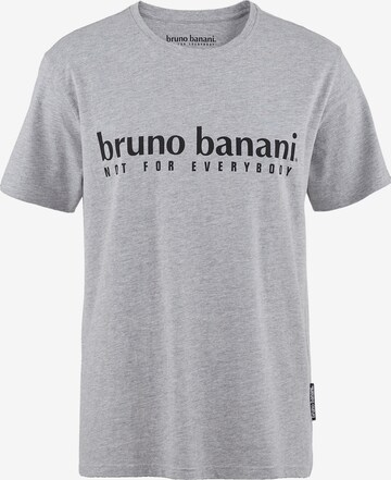 BRUNO BANANI T-Shirt 'Abbott' in Grau: predná strana