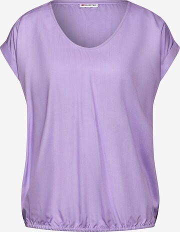 STREET ONE Blouse in Purple: front