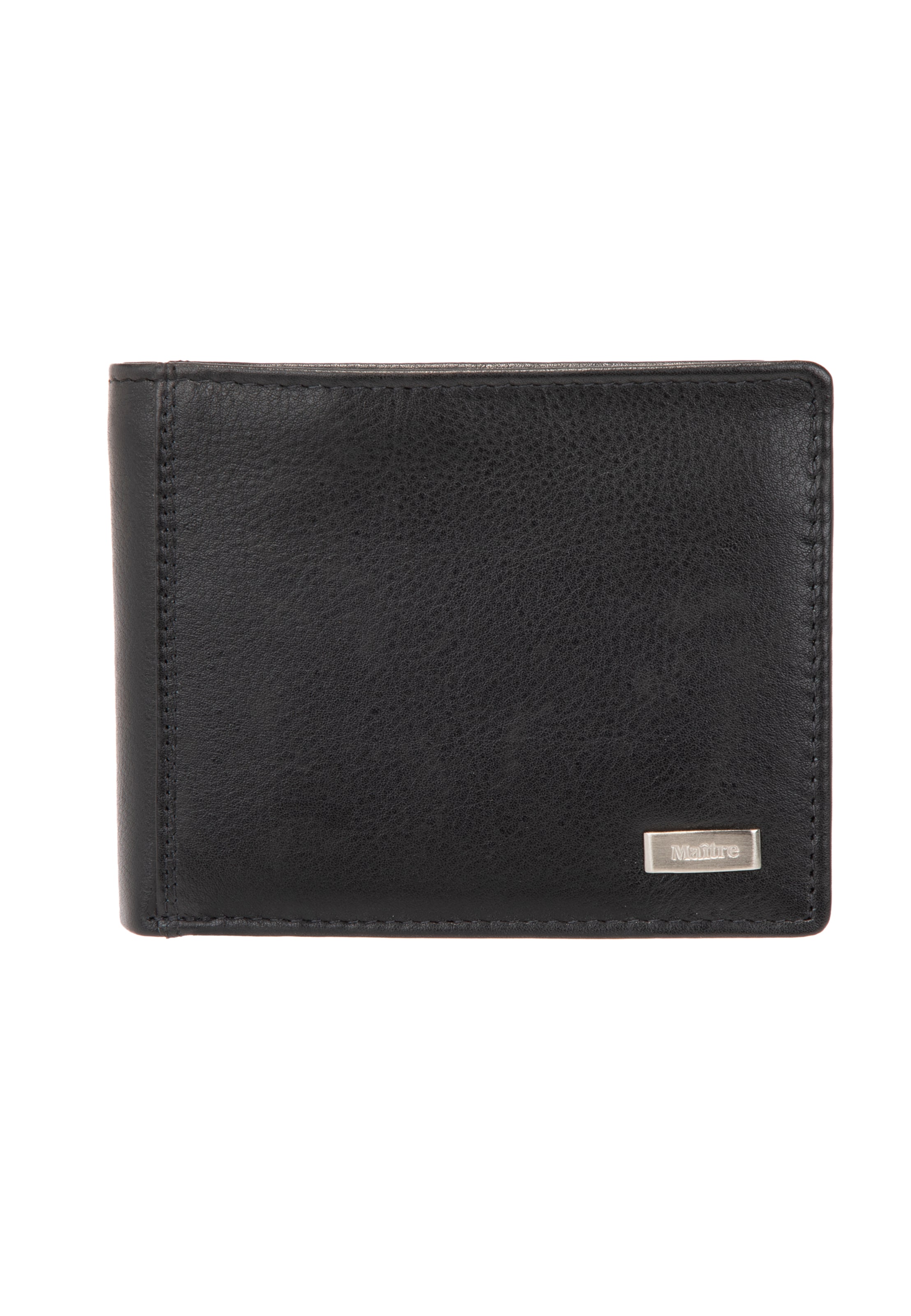 Maître Wallet 'Fusto Gilbrecht' in Black: front
