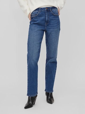 VILA Regular Jeans in Blauw: voorkant