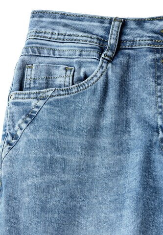 CECIL Loosefit Wide Leg Jeans in Blau