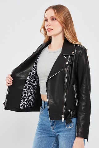 Derimod Between-season jacket in Black