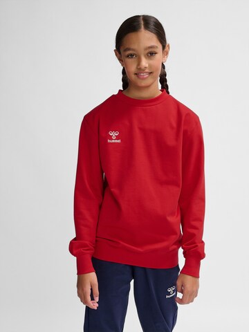 Hummel Sportief sweatshirt 'GO 2.0' in Rood: voorkant