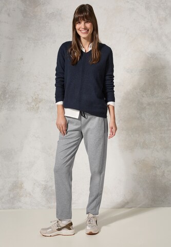 CECIL Slim fit Pants in Grey