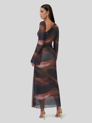 LapaPlus Etuikleid in Braun