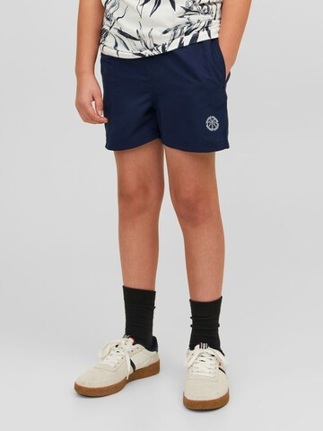 Jack & Jones Junior Rövid fürdőnadrágok 'Fiji' - kék: elől