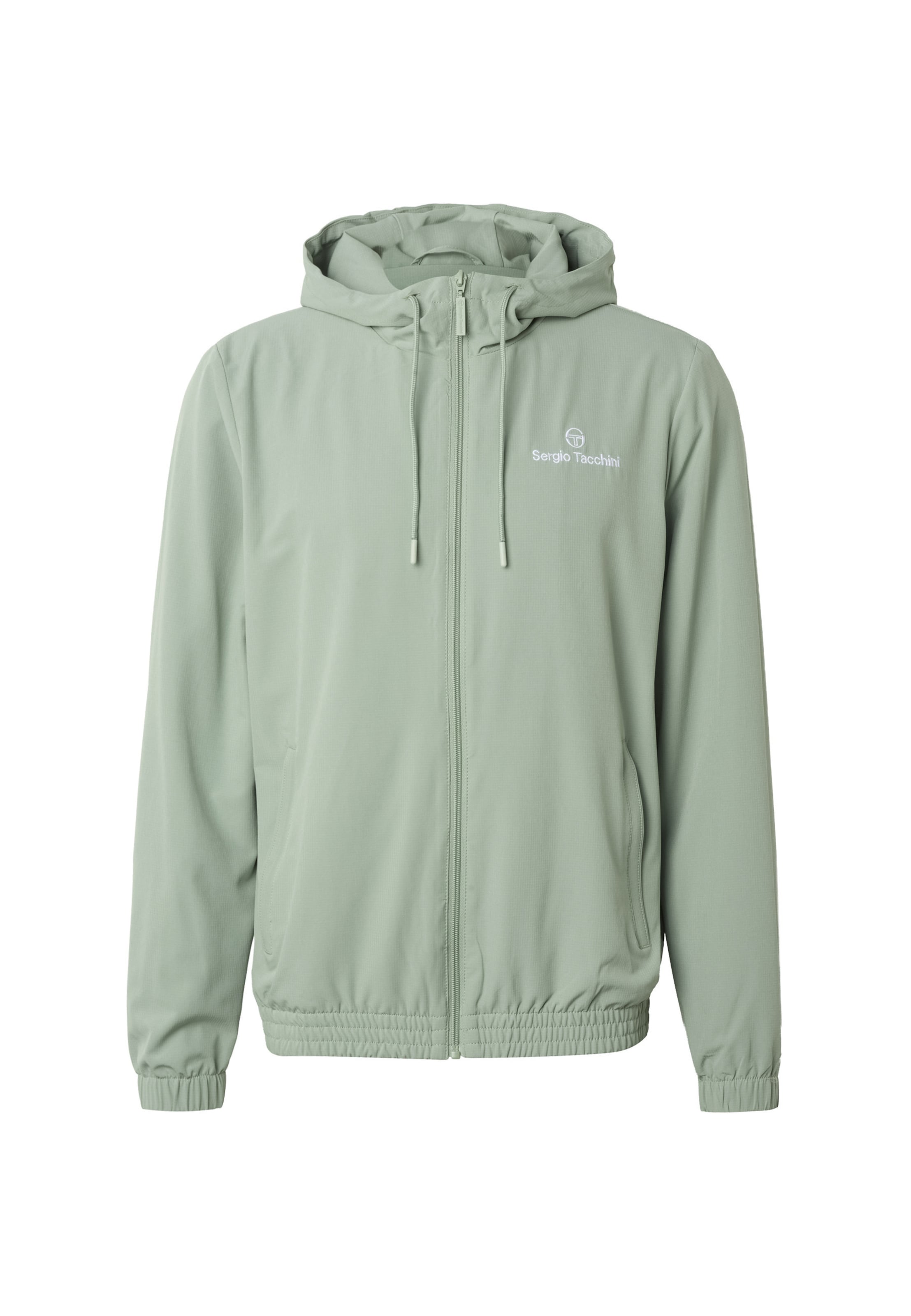 Sergio Tacchini Tréningdzseki 'Carson' - zöld: elől