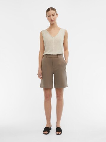 OBJECT Regular Shorts 'Lisa' in Braun