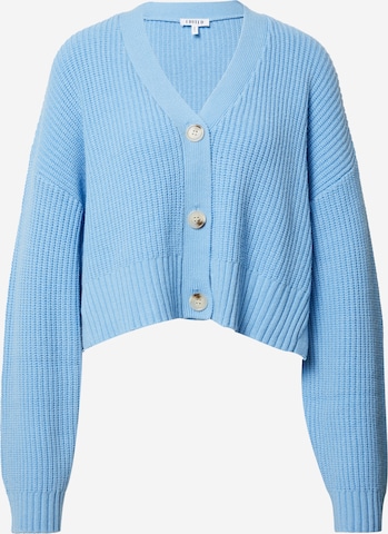 EDITED Knit Cardigan 'Zarifa' in Blue: front