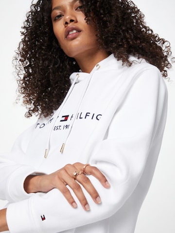 TOMMY HILFIGER Sweatshirt i vit