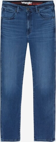 WRANGLER Slimfit Jeans 'Larston' in Blauw: voorkant