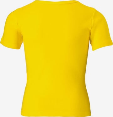 LOGOSHIRT Shirt 'Maus - Little Sunshine' in Yellow